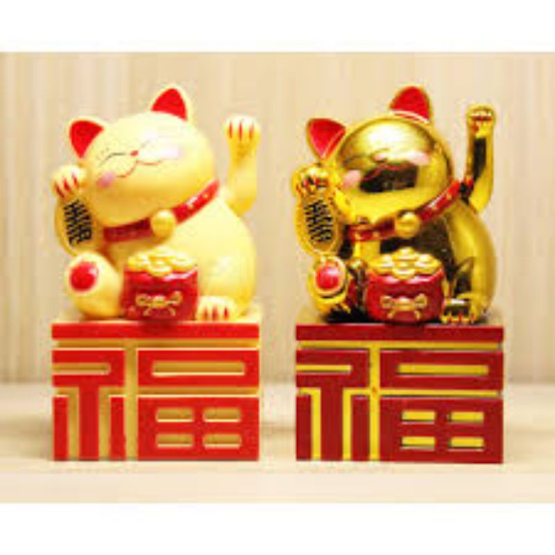 KUCING HOKI FUK / Maneki Neko Fuk / Lucky Cat terbaru / CaoCaiMao