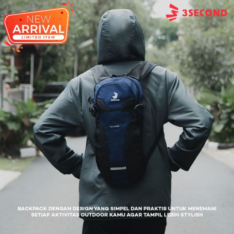 TAS RANSEL MINI BACKPACK 3SECOND ORIGINAL