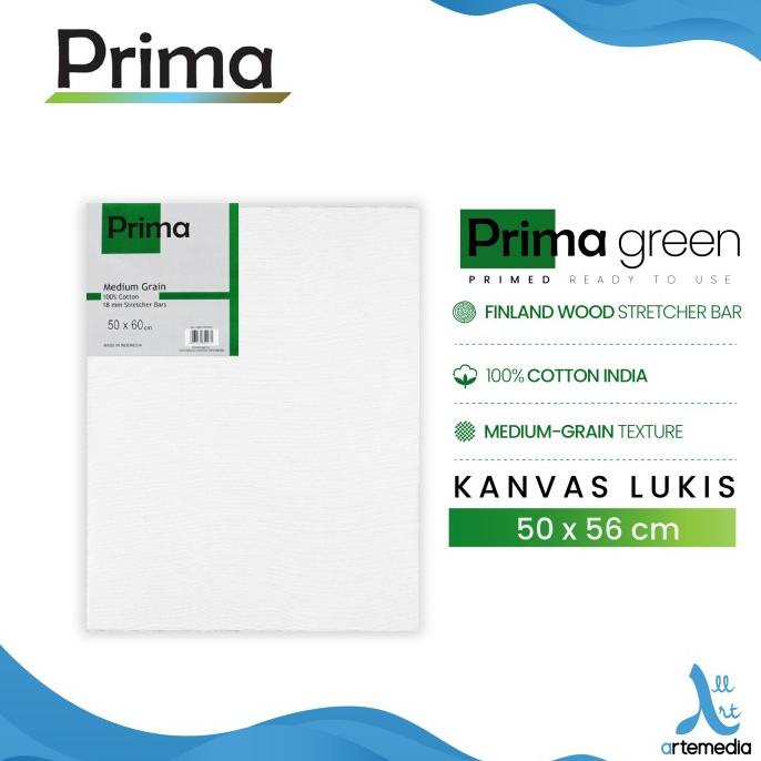 

Kanvas Lukis Prima Green 50X60Cm Cotton Canvas