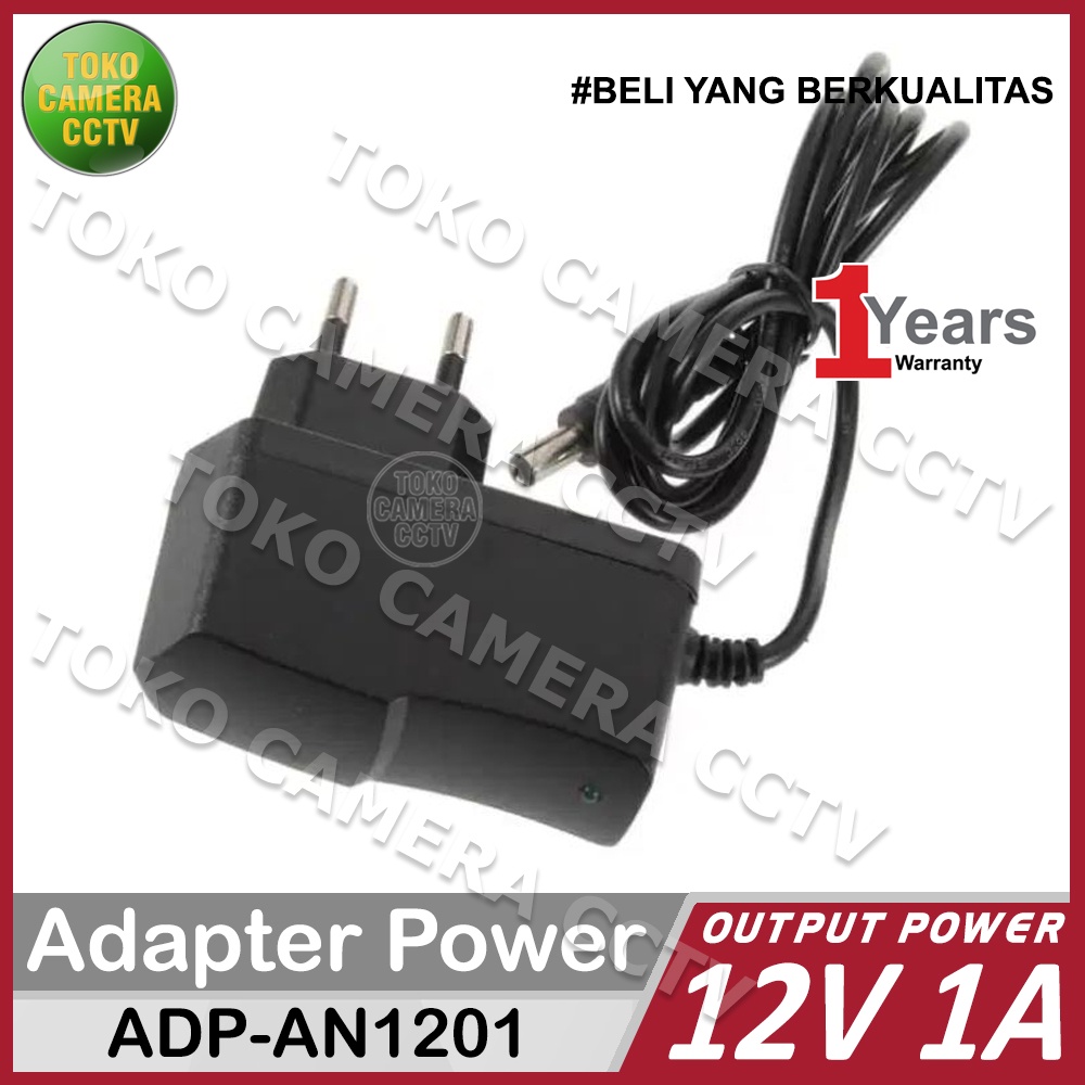 ADAPTOR 12V 1A POWER DC ADAPTER 12V BERGARANSI