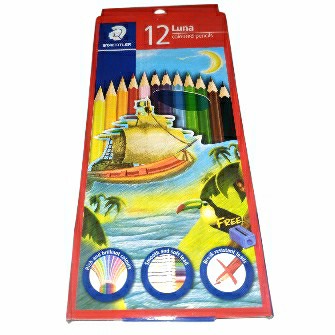 

Star Pensil Warna Staedtler Luna 12 Colours ( Long ) Diskon