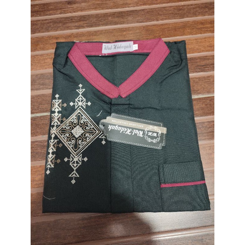 BAJU KOKO WARNA TANGAN PANJANG WARNA DAN MOTIF RANDOM