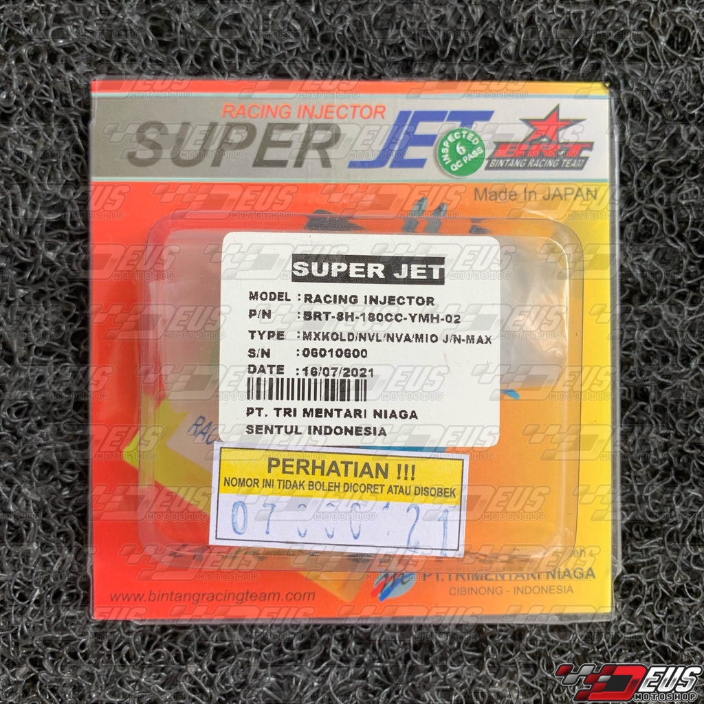 Injector BRT 8 10 Hole 180CC 200CC Yamaha Vixion VVA Aerox Mio M3 R15 VVA NMAX WR155 Lexi