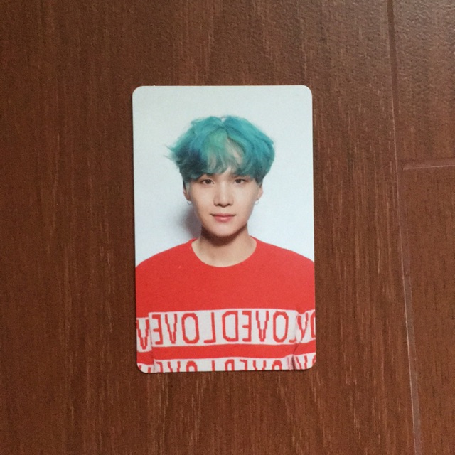 (BOOKED) BTS : Suga Photocard Love Yourself : Her V ver.