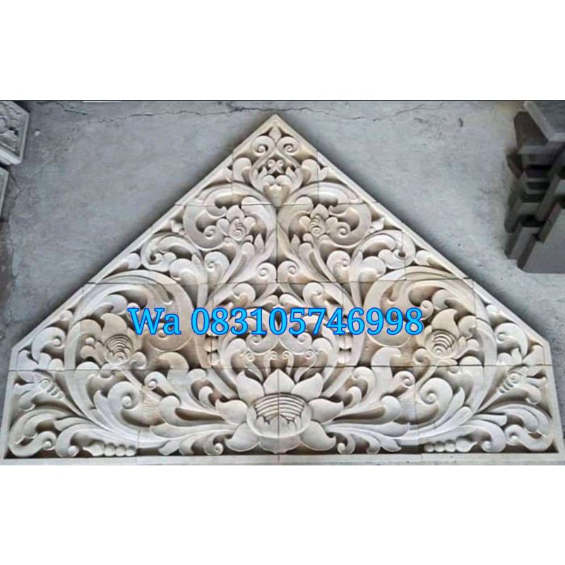 Relief klasik batu ukir paras