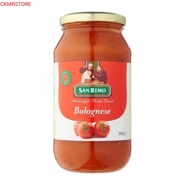 

San Remo Pasta Sauce Bolognese 500 gr saus spageti