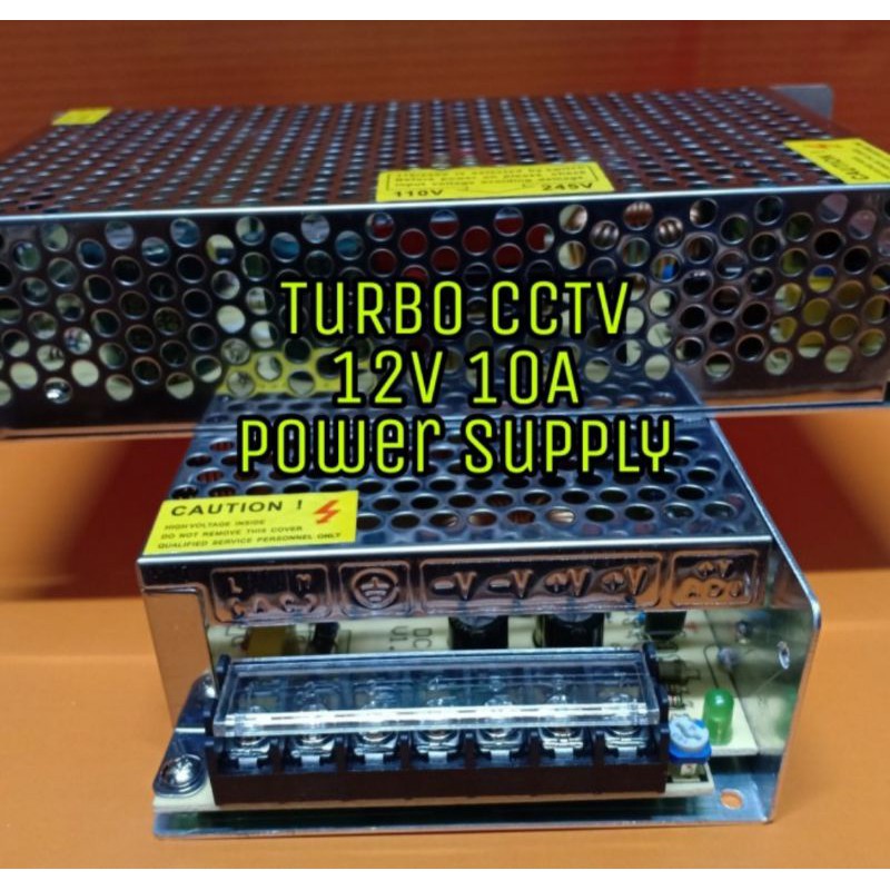 power supply 12v10a jaring buat kamera cctv led 120w