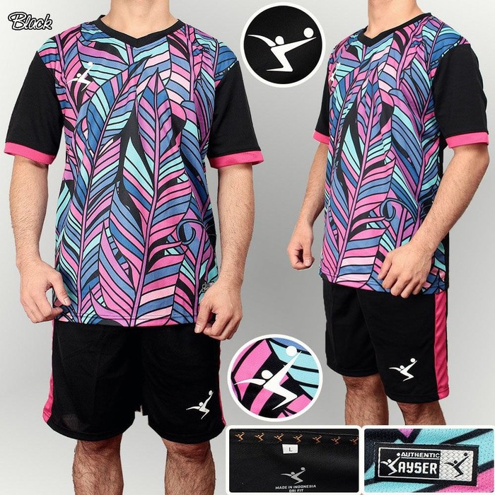 Unik TROPICAL kaos stelan setelan jersey futsal sepak bola kayser Murah
