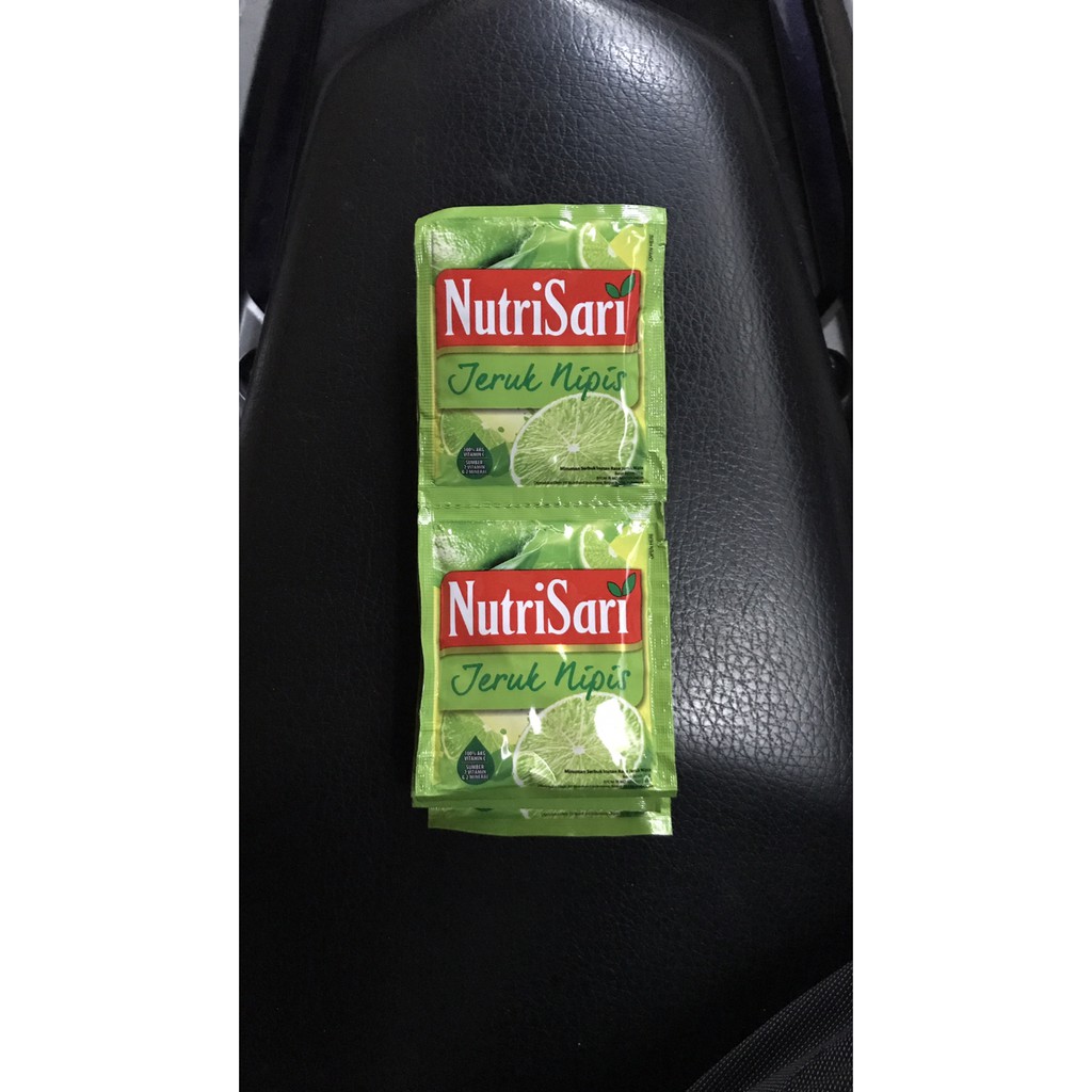 

PROMO NUTRISARI JERUK NIPIS 1 RENCENG / 10 SACHET / SASHET / SASET / PCS TERMURAH