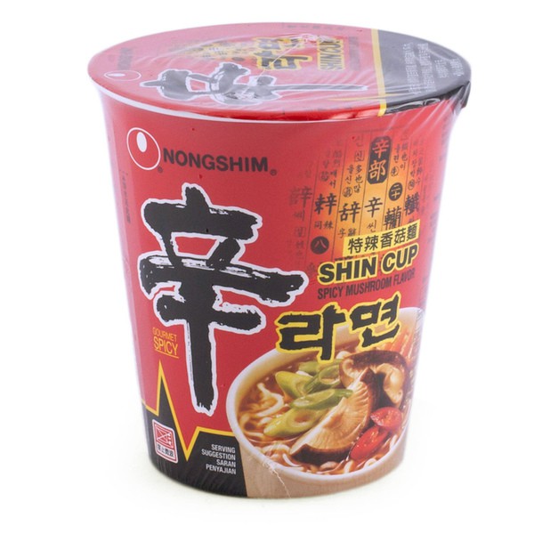 

NONGSHIM Shin Cup Spicy Mushroom Flavor 72gr