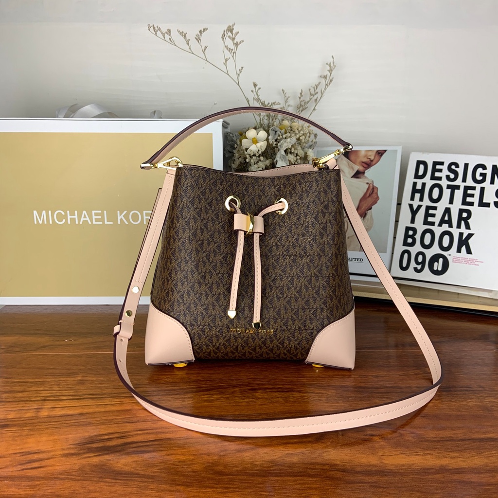 036  size:23cm/big  M-K Michael Kors Bucket bag, handbag, shoulder bag, messenger bag   stb