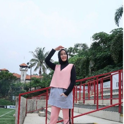 [ROMPI SAJA] Baju Olahraga Wanita Muslim | Rompi Olahraga Wanita Hijab | Kaos Olahraga Wanita Lengan