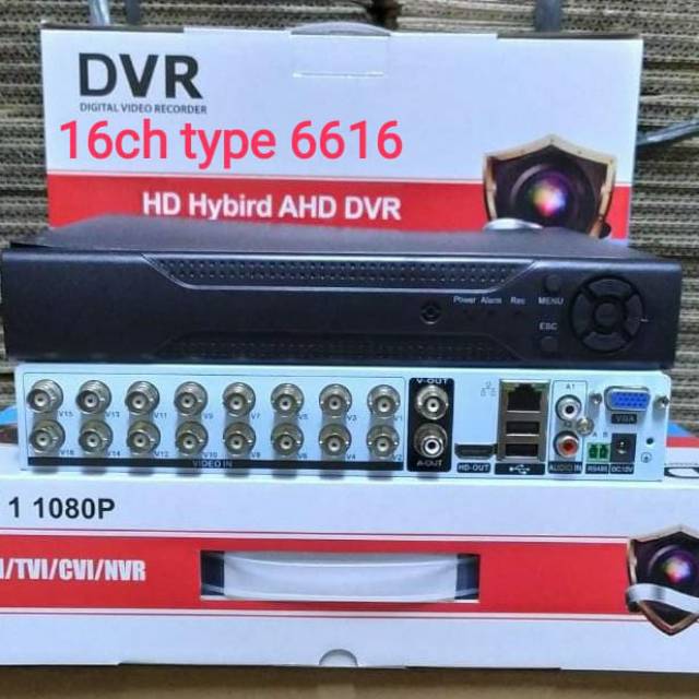 DVR 16 Channel 6in1 Full HD 1080