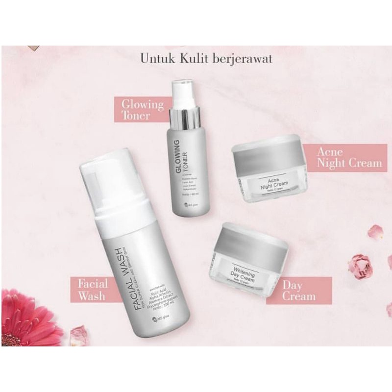 MS GLOW Paket Acne Series 4 In 1 - MS. GLOW