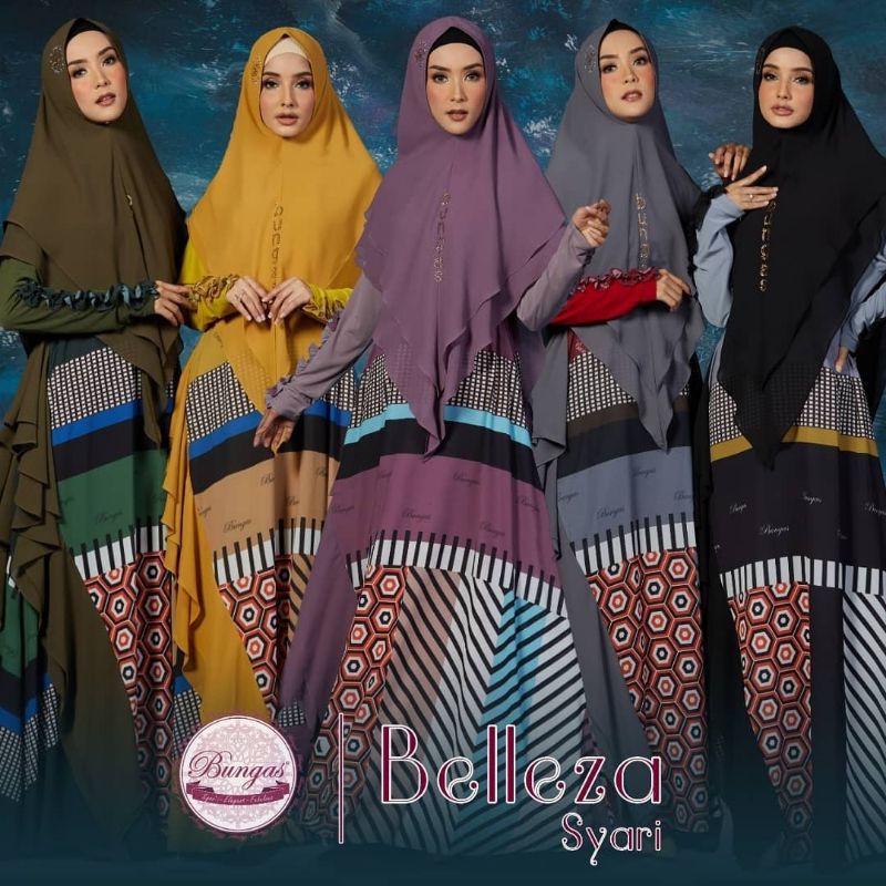 Gamis Syari Belleza by Bungas