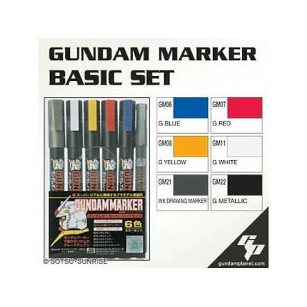 Gundam Marker Basic Color Set