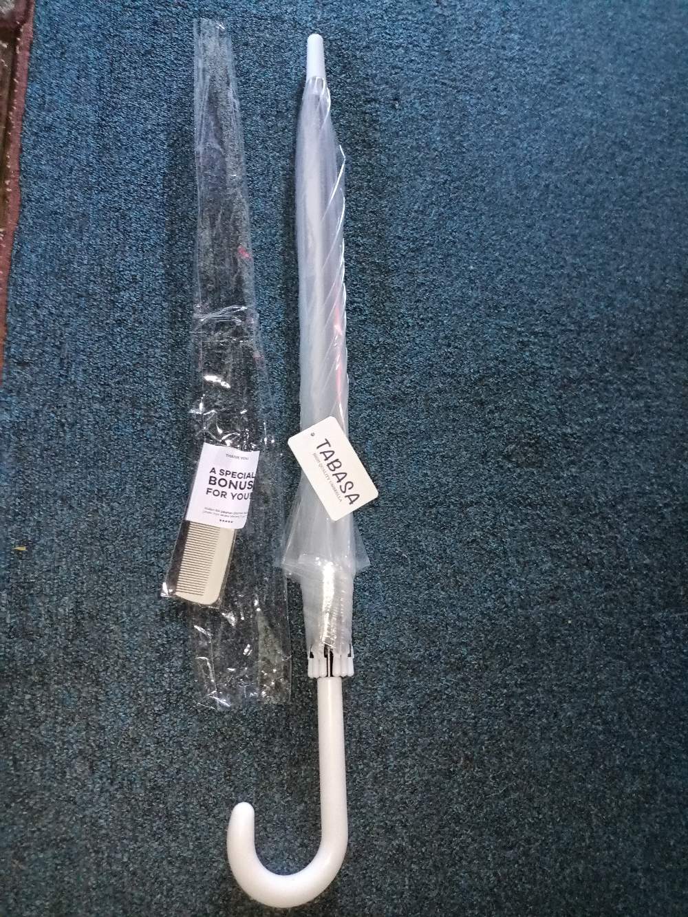 Tabasa Payung Transparan Korea Japanese Style