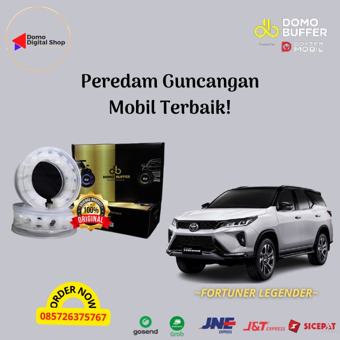 Domo Buffer Mobil Toyota Fortuner Legender Spring Buffer Fortuner Karet Stabilizer Peredam Guncangan