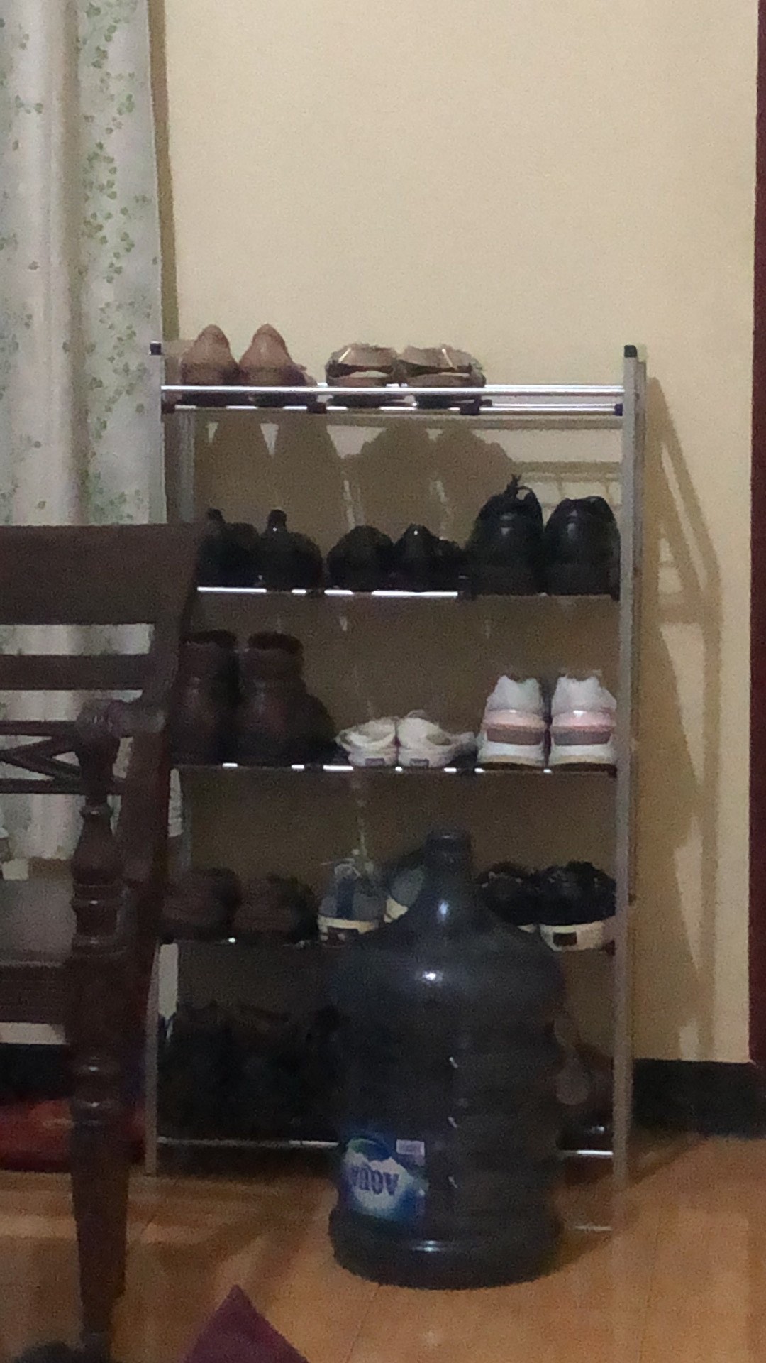 Glory Home Rak Tempat Sepatu Sandal Aluminium 5 Susun