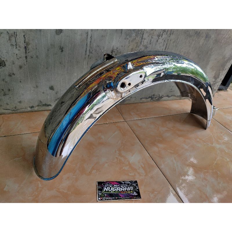 slebor cb125 pres nganjuk chrom