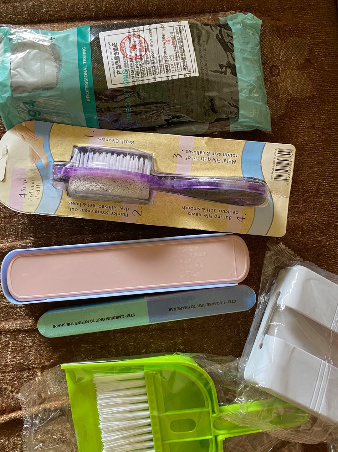 Xoq - Sapu Pengki Set Mini Serbaguna - Dustpan Mini Set Serbaguna 2 In 1