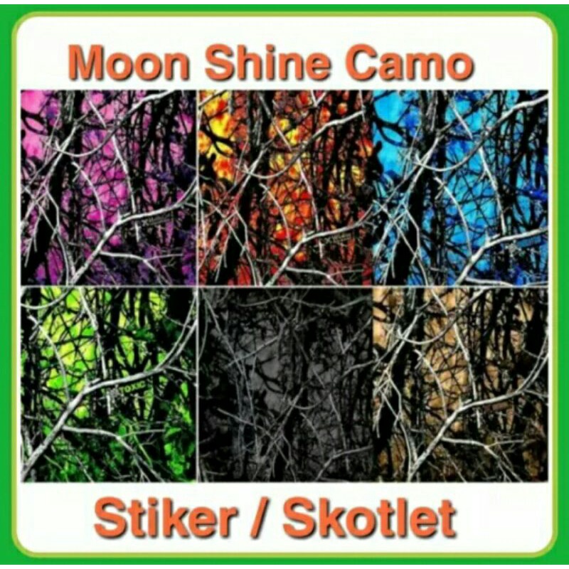 

Sticker Camo/Moon Shine Camoflase