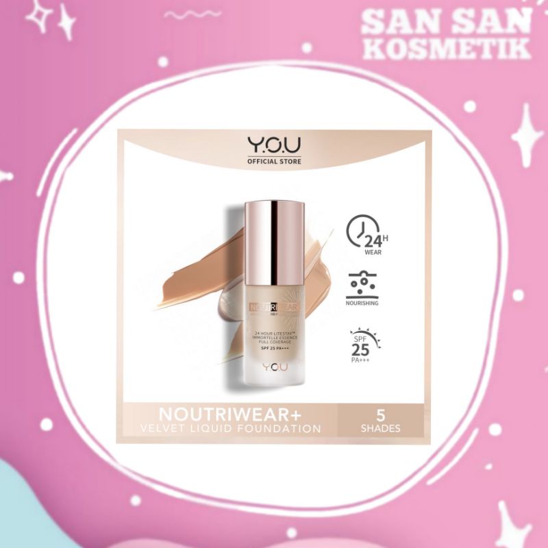 Y.O.U Noutriwear Velvet Liquid Foundation