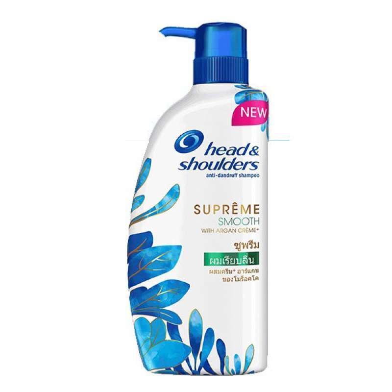 Head And Shoulder Shampo Ad Supreme Smooth Pump 480 Ml