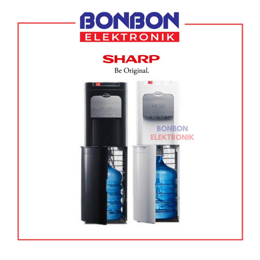 [GRAB INSTANT] Sharp Dispenser Galon Bawah SWD-72EHL-BK/WH