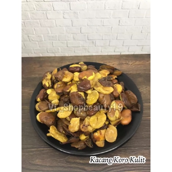 kacang koro | kacang koro kulit asin | kacang mente | kacang monyet | makanan ringan | aneka cemilan