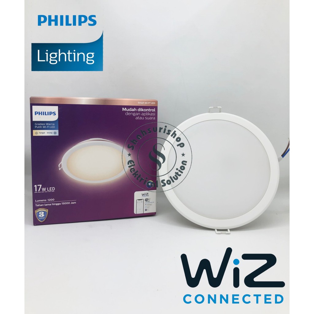 LAMPU PHILIPS DOWNLIGHT LED 17W 17 W WATT SMART WIFI TUNEABLE WHITE