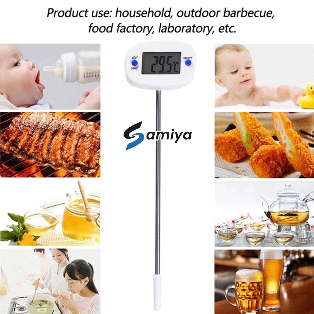 thermometer dapur digital / thermometer kopi minyak air digital / kitchen thermometer