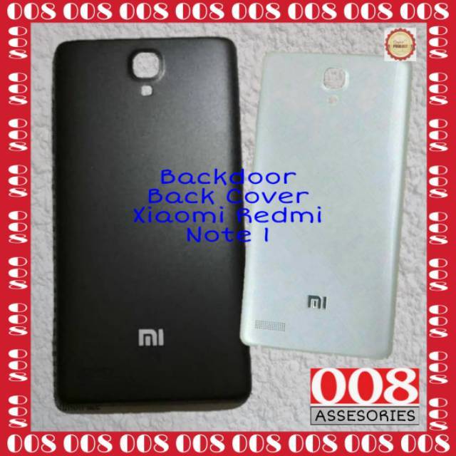 Jual Case Xiaomi Redmi Note 1 Note1 Xiomi Backdoor Back Door Casing Tutup Belakang HP Indonesia ...