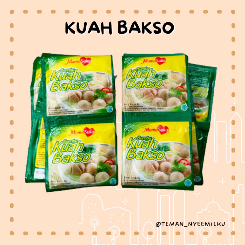

Bumbu Kuah Bakso 8gr