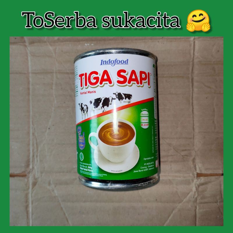 

Susu Kental Manis . TIGA SAPI . 500 Gram