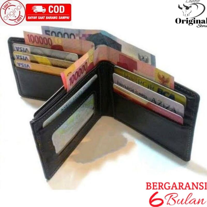 Dompet Kulit Pria 100% ORIGINAL Model 3D