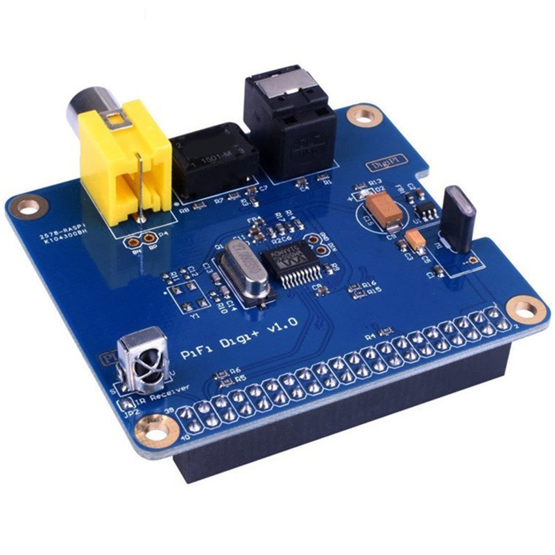 Btsg Untuk Raspberry Pi HiFi Digi+Kartu Suara Digital I2S SPDIF Fiber Optik Cocok Untuk Raspberry Pi3 2model B+Suara C