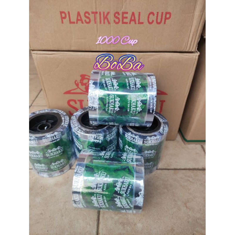 

Plastik Seal Cup Daun Teh Plastik Lid Sealer Cup Daun Teh 1000 Cup