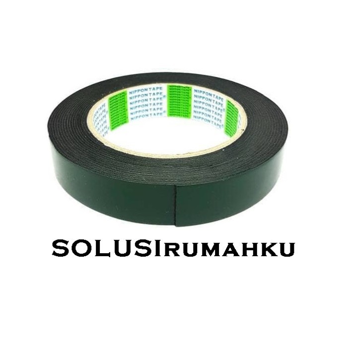 

NIPPON Double Tape Foam Busa 1 inch Dobel Tape Hijau Busa 22 mm Solasi SRNew817