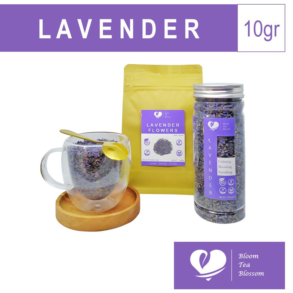 GLARANADI - Teh Relax and Calming / Bunga Lavender (Lavender Flower Tea) 50 g