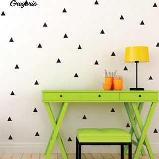 Gregorio 48 Pcs Set Segitiga Stiker Dinding DIY Decals Gregorio 48 Pcs Set Segitiga Stiker Dinding DIY Decals