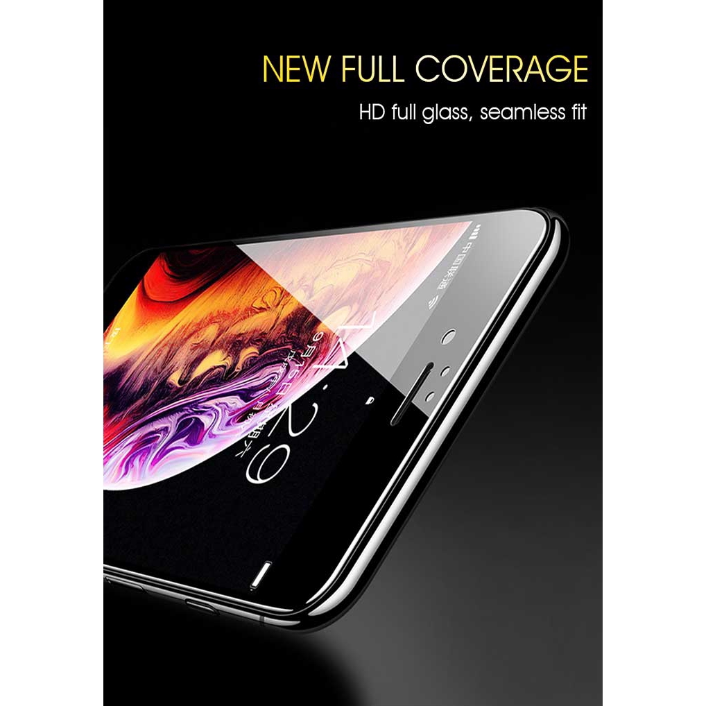 Pelindung Layar Tempered Glass 9H Bening Transparan untuk Apple iphone 7