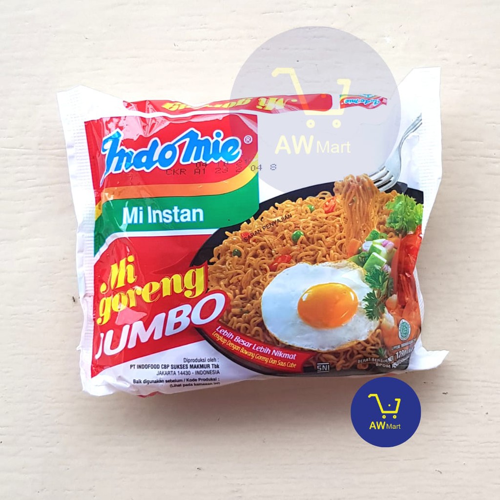 INDOMIE GORENG JUMBO SPESIAL 129 GRAM