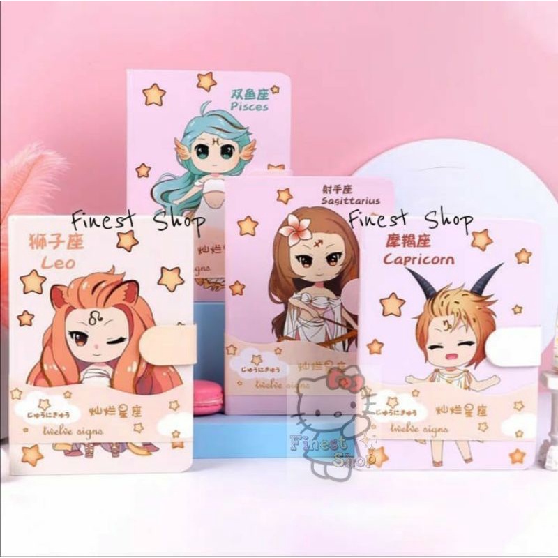 Buku Diary Kunci Gembok Kode Notebook Magnet Planner Book A5 Kawaii Hard Cover Lucu Stella Purple Pink Bear Full Color Catatan Harian Agenda Journal Aesthetic Kertas Warna Tulis IMPORT Buku Korea Kado Souvenir Ultah Birthday Gift Hadiah Teman Rabbit