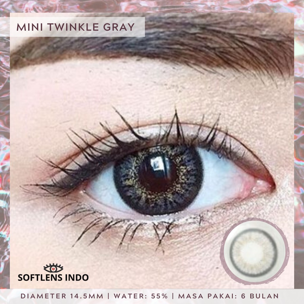 

Softlens kitty kawaii mini twinkle gray/ abu