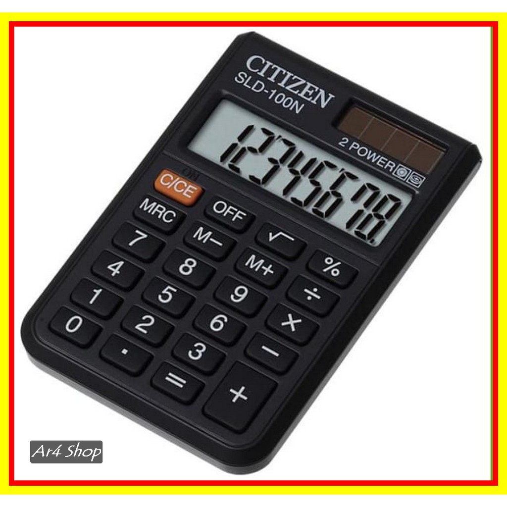 

Calculator - Citizen - Sld - 100N