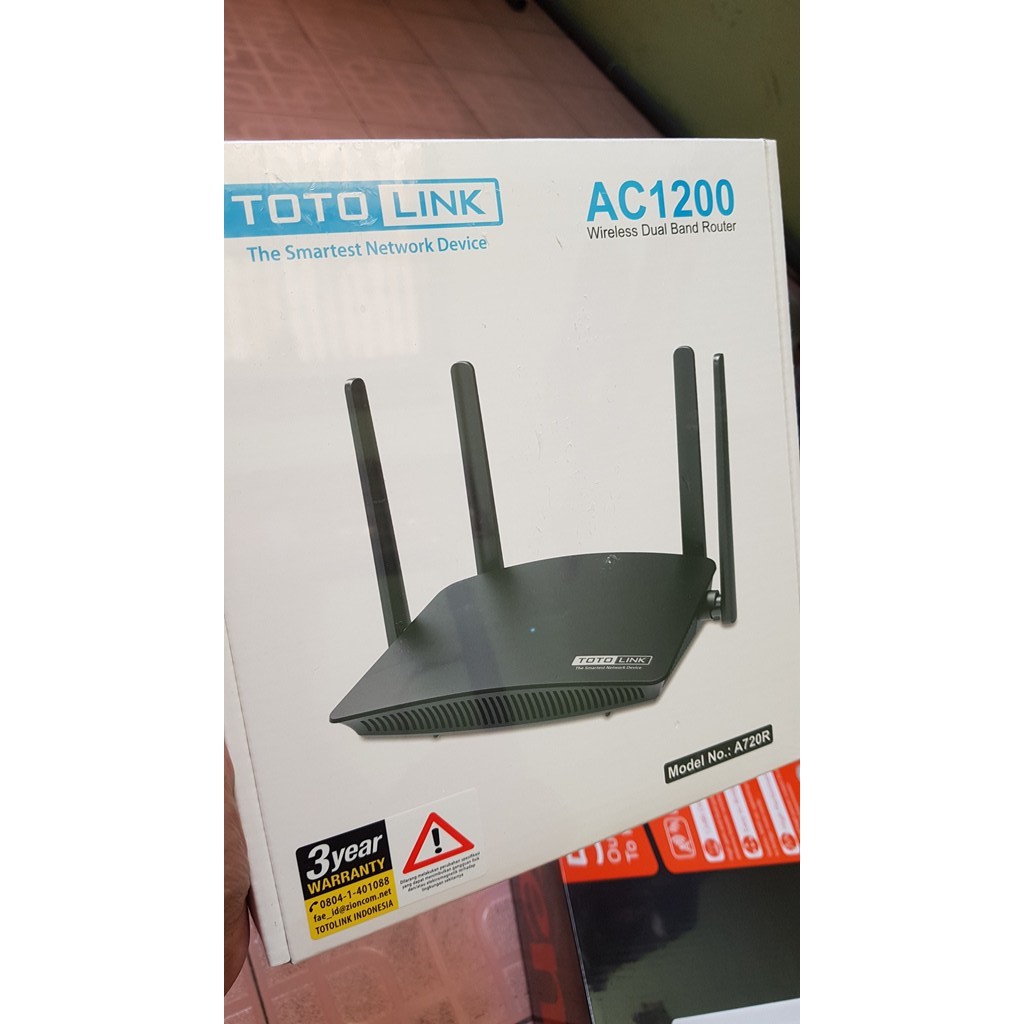 TOTOLINK A720R AC1200 Wireless Dual Band Router