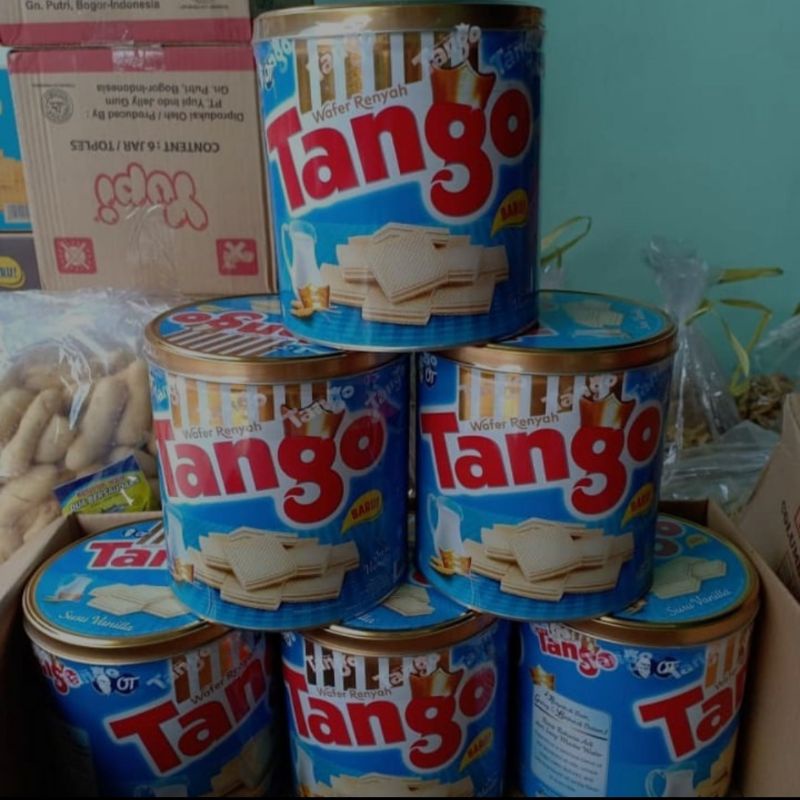 

Tango Kaleng Biskuit Wafer 300 gr