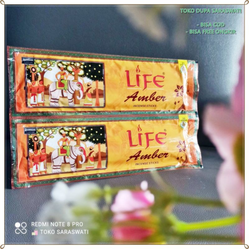 Hio Dupa Wangi Aromatherap Life Amber