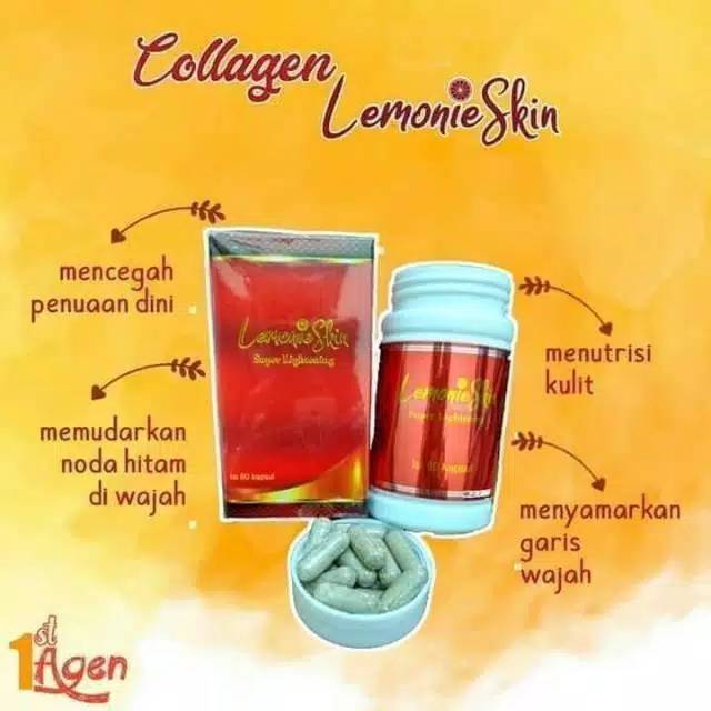 PEMUTIH BADAN COLLAGEN D'LEMONIE 30 KAPSUL